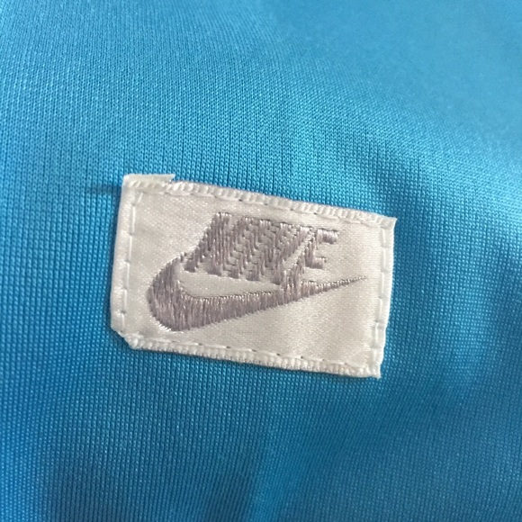 EUC Vintage Woman’s Nike Zip Jacket, Blue, Sz L - Picture 9 of 12
